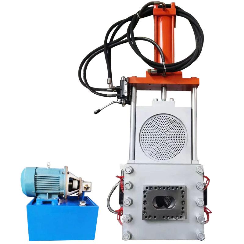 300 hydraulic up and down suction twin screw special die head